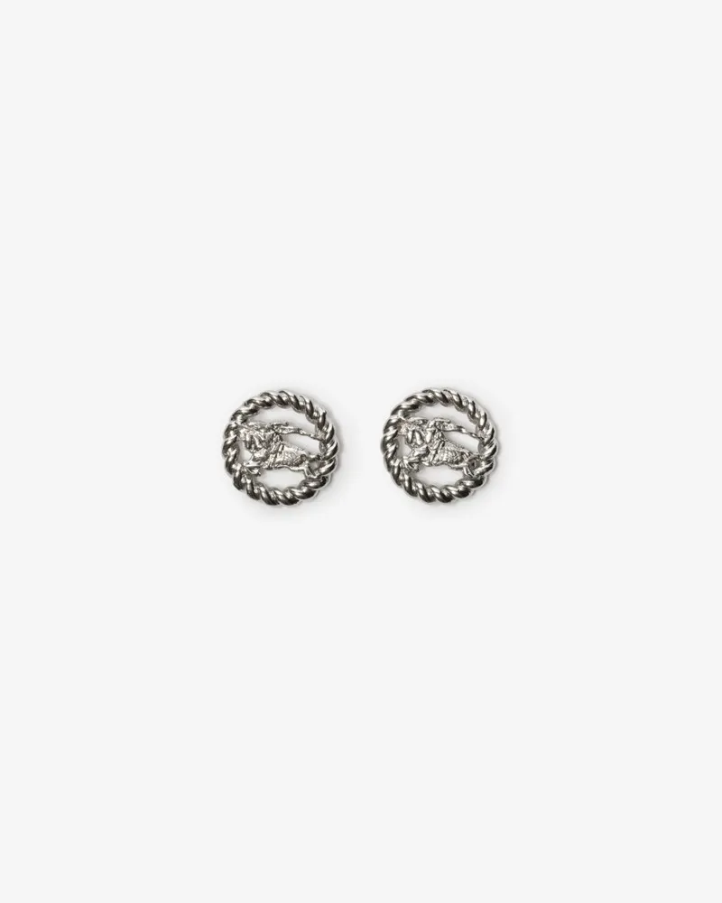 Burberry Ohrstecker mit Knight Silver