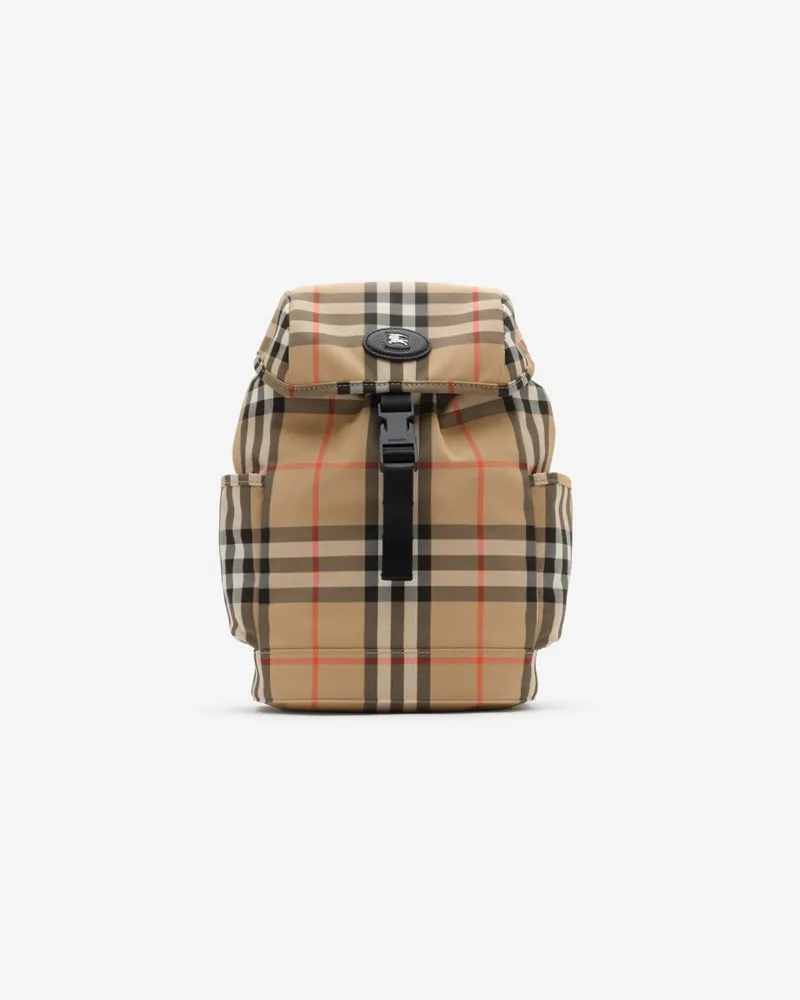 Burberry Rucksack in Check Sand