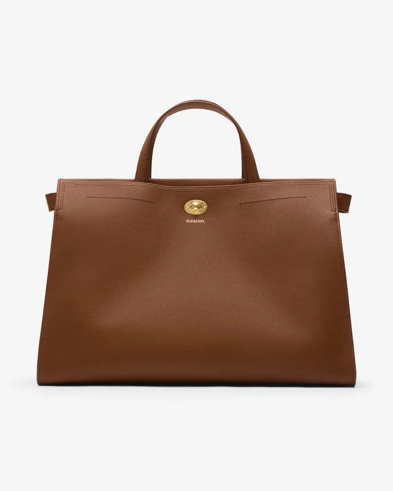 Burberry Mittelgroße Henkeltasche „Cotswolds Hazel-braun