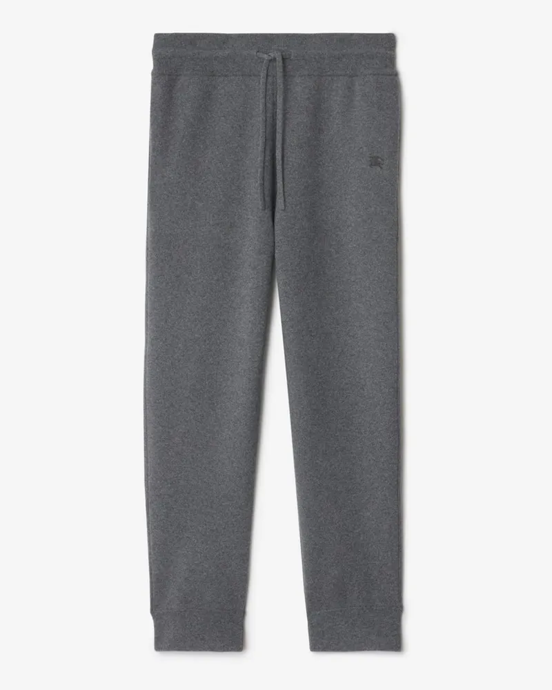 Burberry Kaschmirmisch-Trainingshose Grau