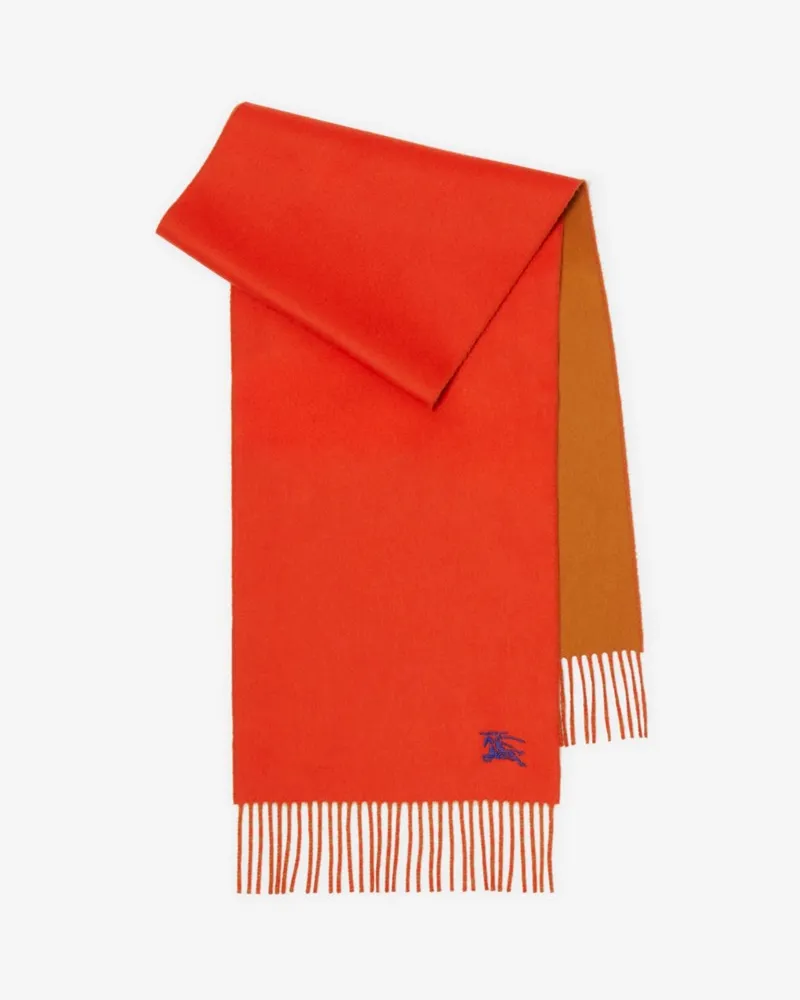 Burberry Wendbarer Kaschmirschal Tomato-orange