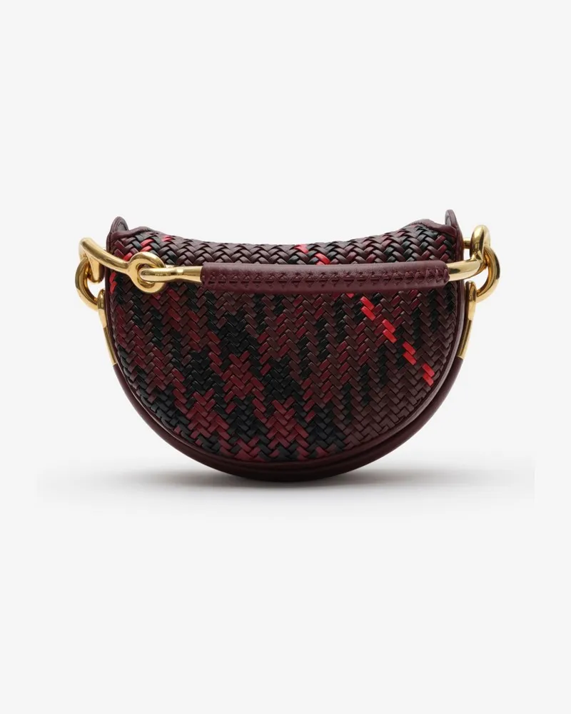 Burberry Clutch „Bridle Burgunderrot