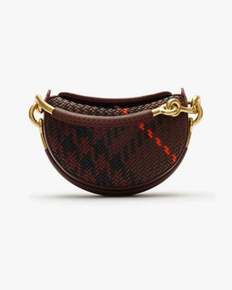 Burberry Clutch „Bridle Burgunderrot