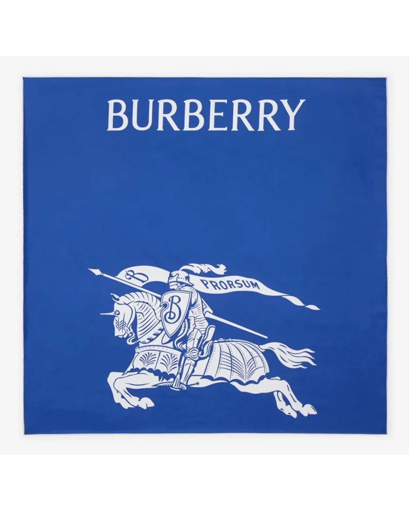 Burberry Seidenschal mit EKD-Motiv Knight