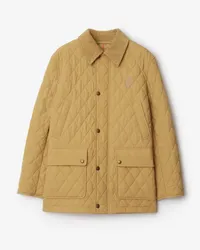 Burberry Country-Steppjacke Flachsfarben