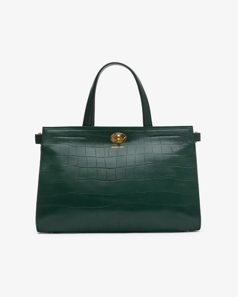 Burberry Kleine Henkeltasche „Cotswolds Ivy-grün