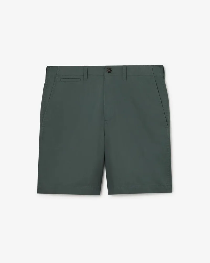 Burberry Chinoshorts aus Tropen-Gabardine , Size Seafarer