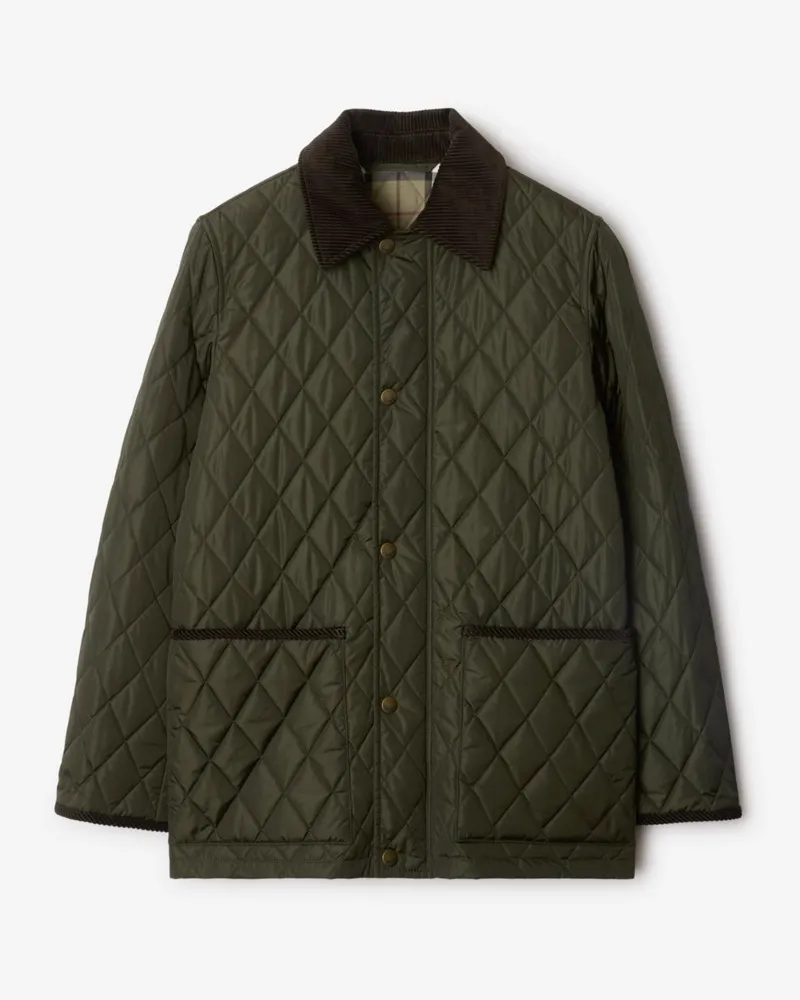 Burberry Country-Steppjacke aus Nylon , Size Shale-grün