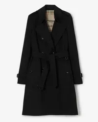 Burberry Mittellanger Heritage-Trenchcoat „Chelsea Schwarz