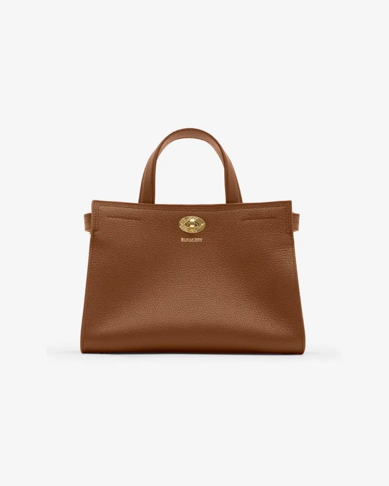 Burberry Henkeltasche „Cotswolds“ im Kleinformat Hazel-braun