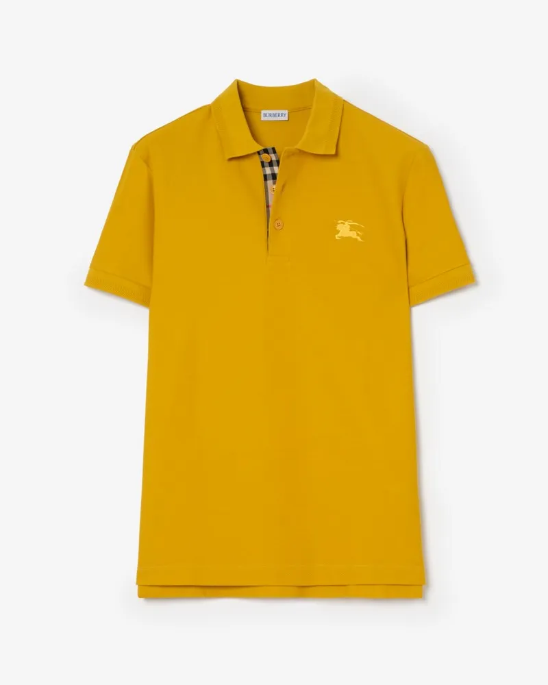 Burberry Baumwoll-Poloshirt , Size Pear