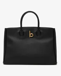 Burberry Kleine Henkeltasche „Rocking Horse Schwarz