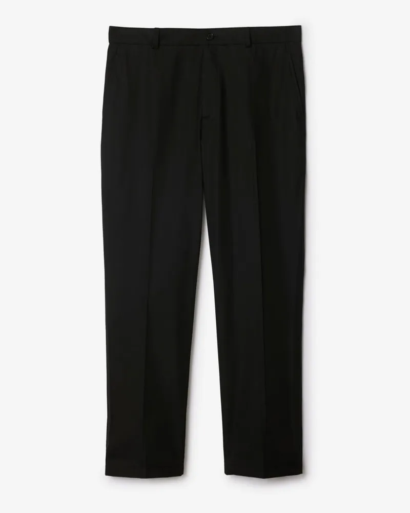 Burberry Baumwollhose Schwarz