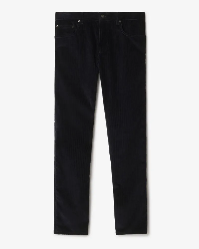 Burberry Cordhose Twilight-blau