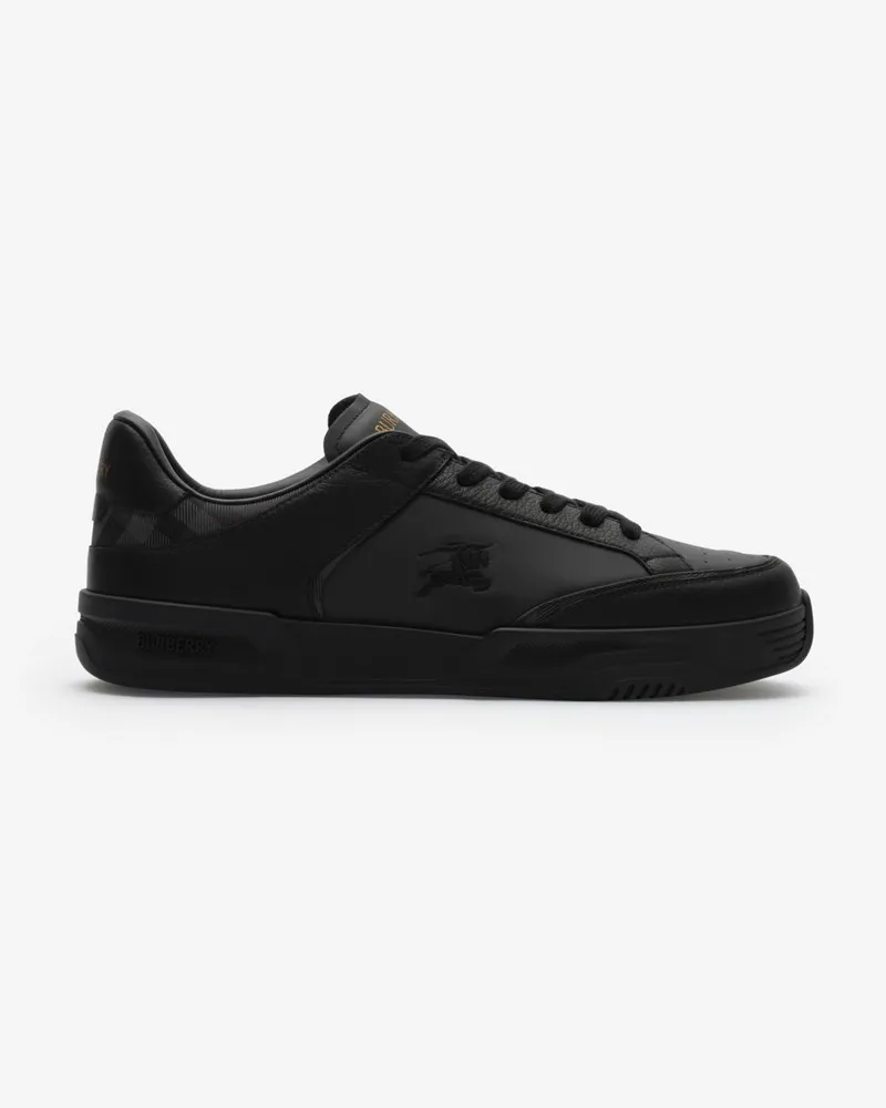 Burberry Sneaker „Harrow“ aus Leder und Nylon , Size Anthracite-schwarz