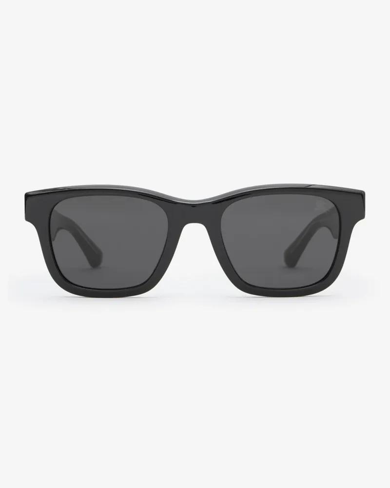 Burberry Sonnenbrille mit Rittermotiv Black