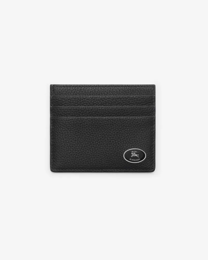 Burberry Großes Kartenetui mit Knight Stamp Black