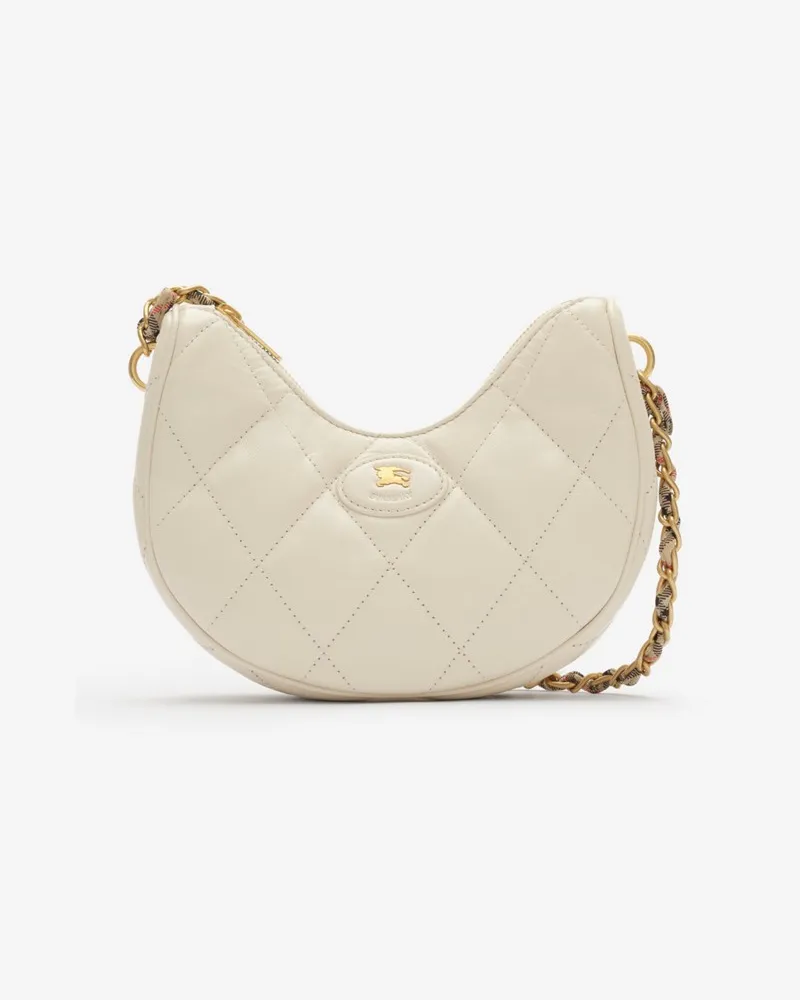 Burberry Tasche „Horseshoe“ mit Kette Soap-beige
