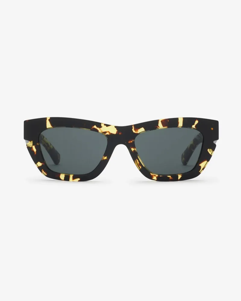 Burberry Cat-Eye-Sonnenbrille mit Check-Detail Helles