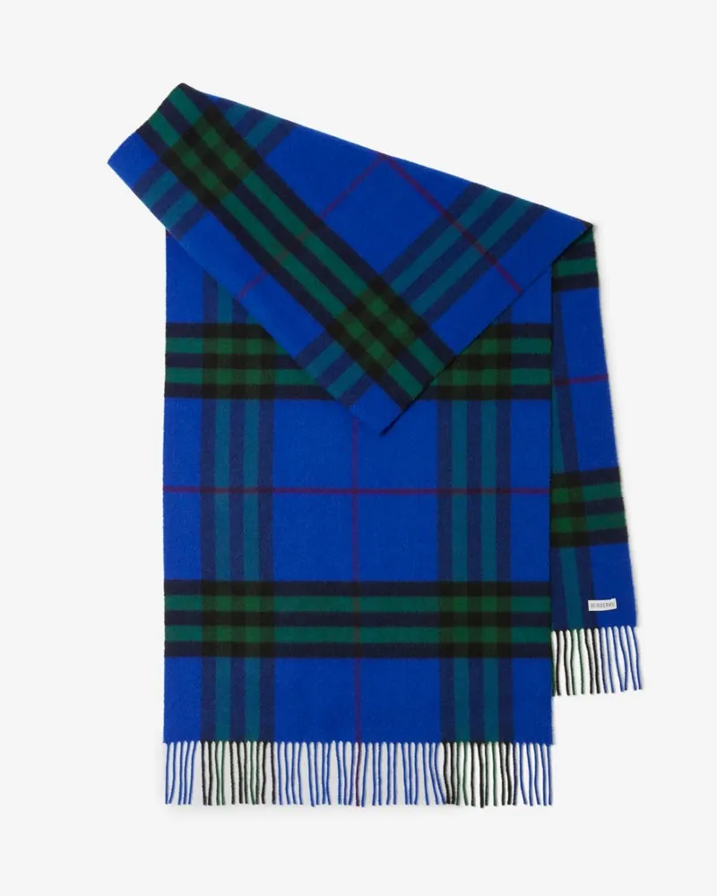 Burberry Breiterer Kaschmirschal in Check Knight