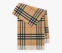 Breiterer Kaschmirschal in Check