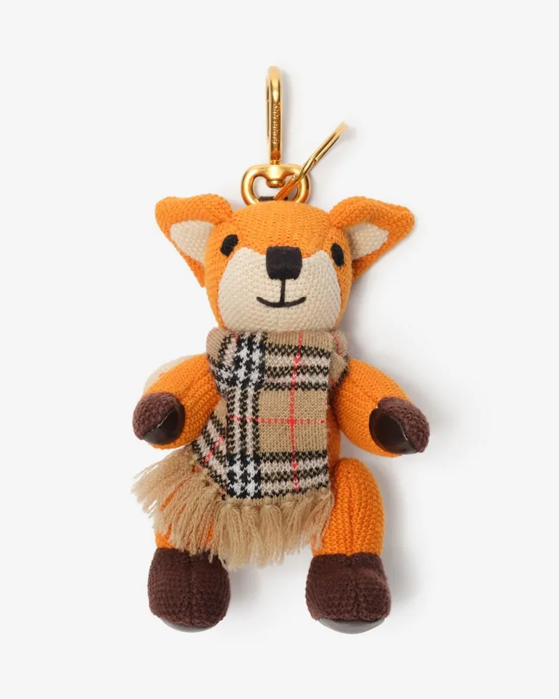 Burberry Fuchsanhänger Pumpkin-orange