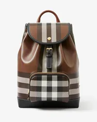 Burberry Rucksack in Check Dunkles