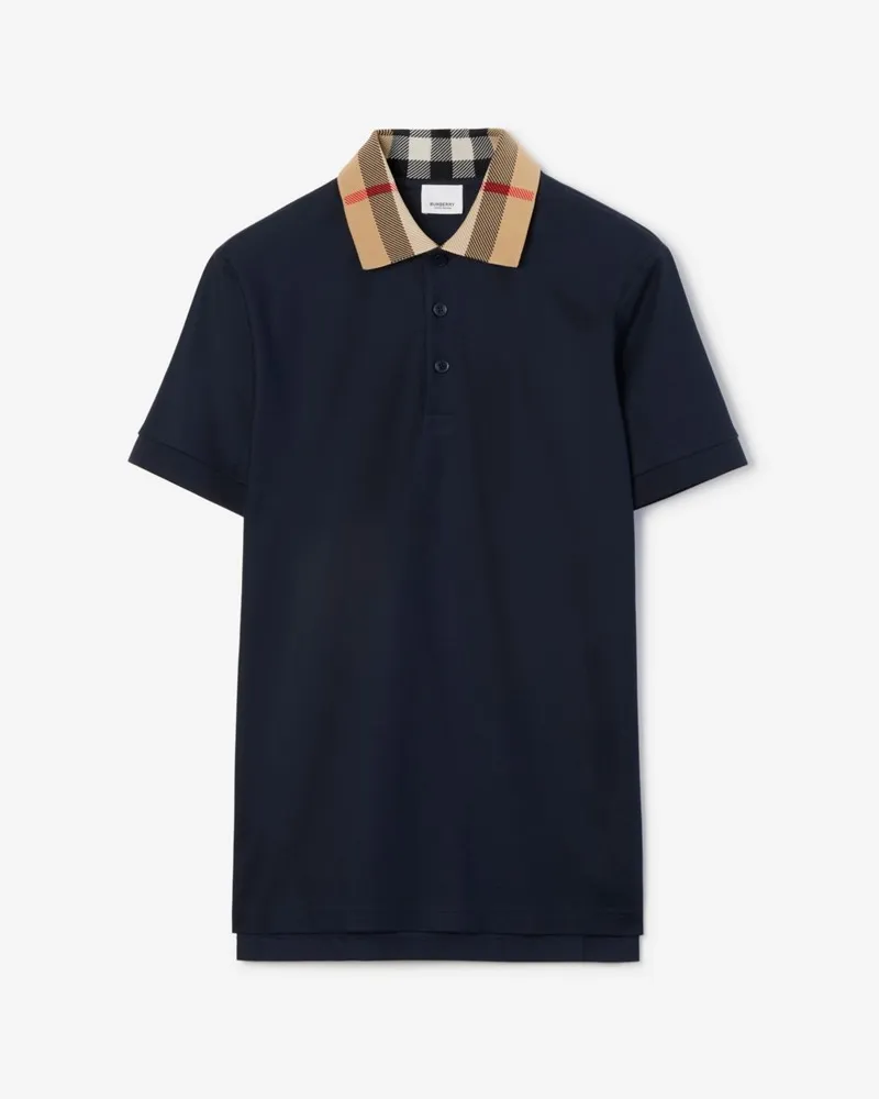 Burberry Baumwoll-Poloshirt Rauchiges