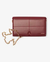 Burberry Brieftasche „Snip“ mit Kettenriemen Ruby