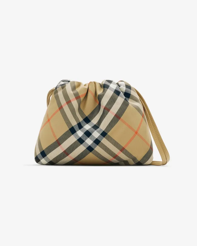 Burberry Etui in Check Sand-beige