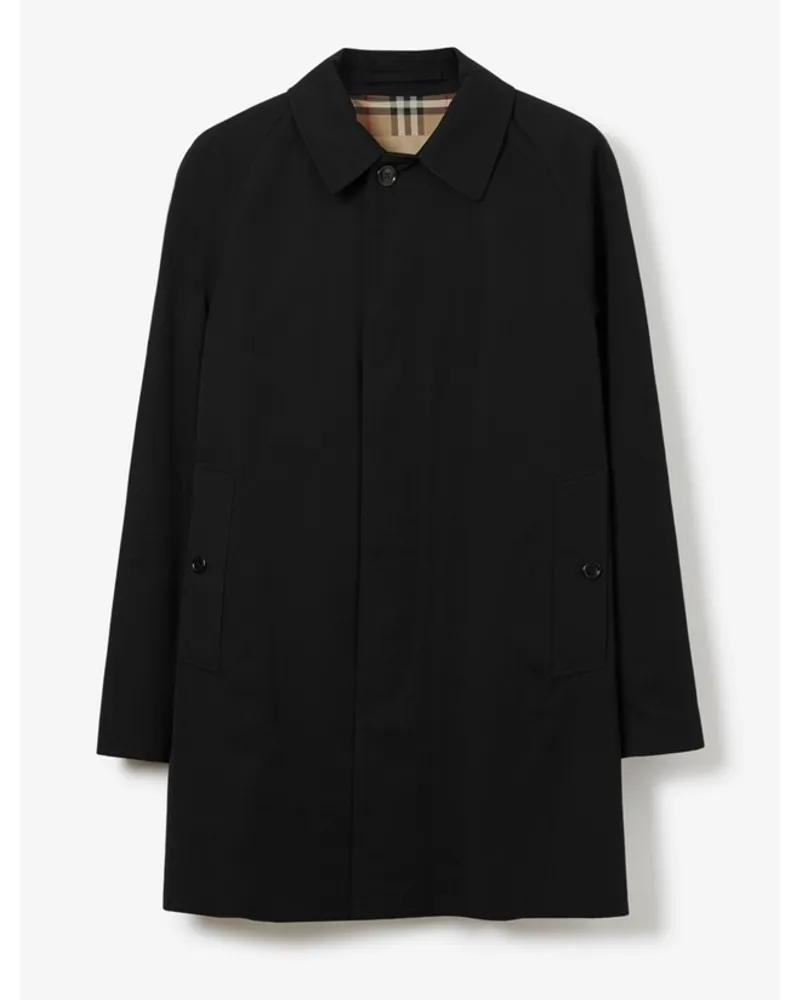 Burberry Kurzer Heritage-Car Coat „Camden Schwarz