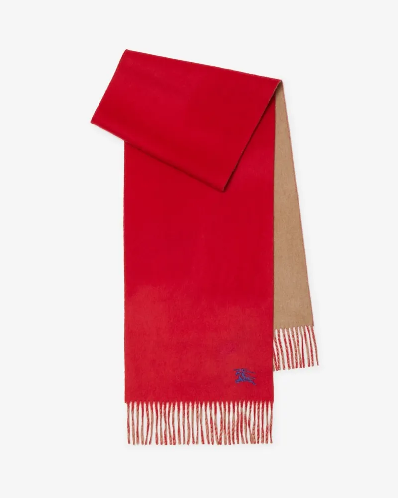 Burberry Wendbarer Kaschmirschal Pillar-rot