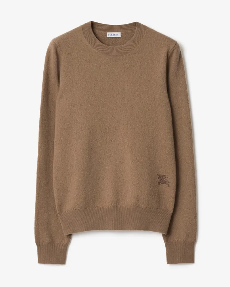 Burberry Wollpullover Camelfarben