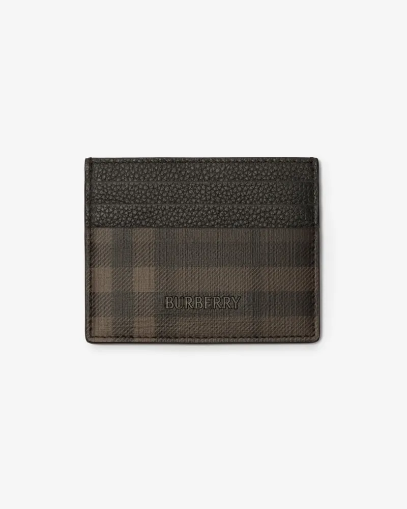 Burberry Kartenetui in Check Dark