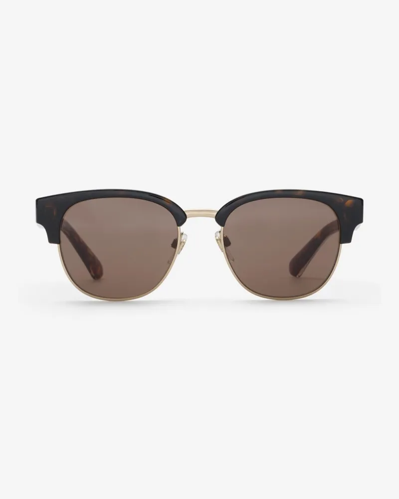 Burberry Klassische Sonnenbrille mit runder Fassung Tortoiseshell