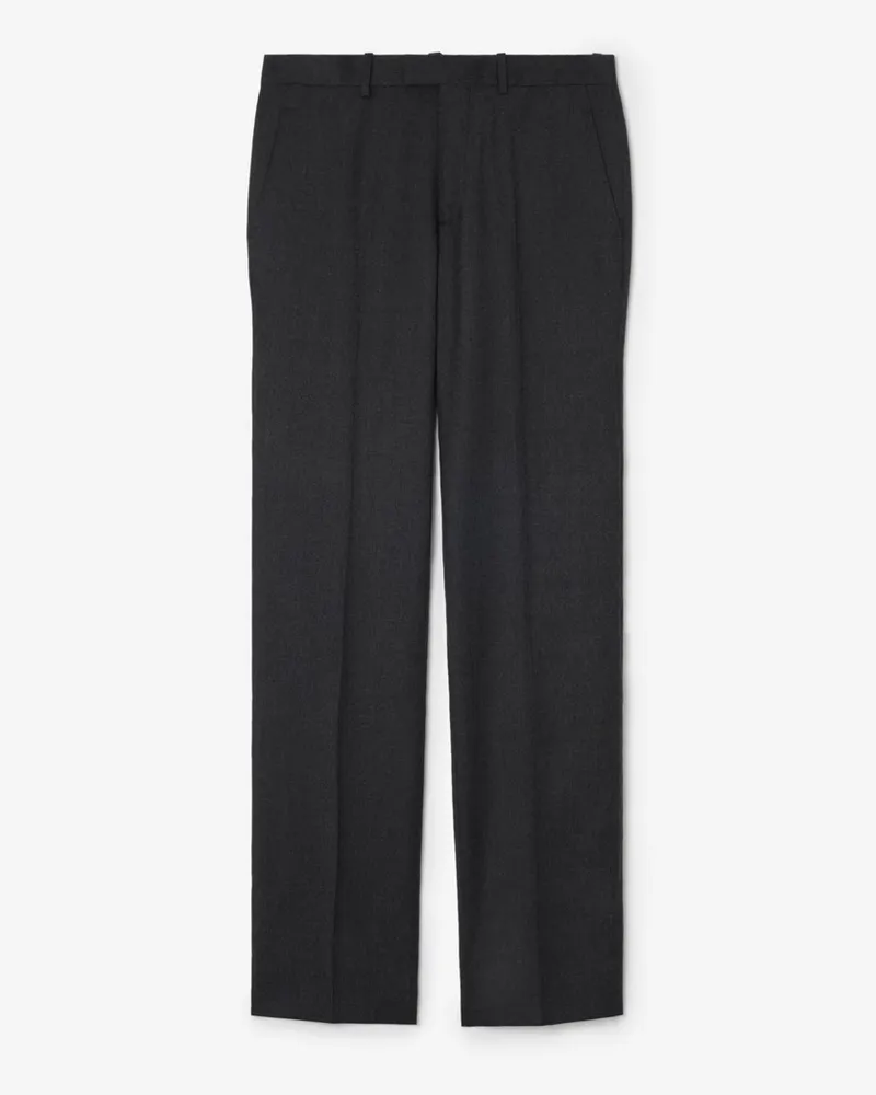 Burberry Elegante Woll-Kaschmir-Hose „Sloane“ , Size Helles