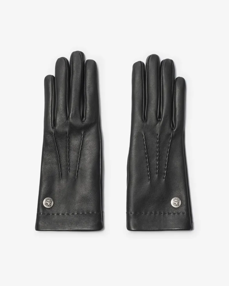 Burberry Lederhandschuhe , Size Black