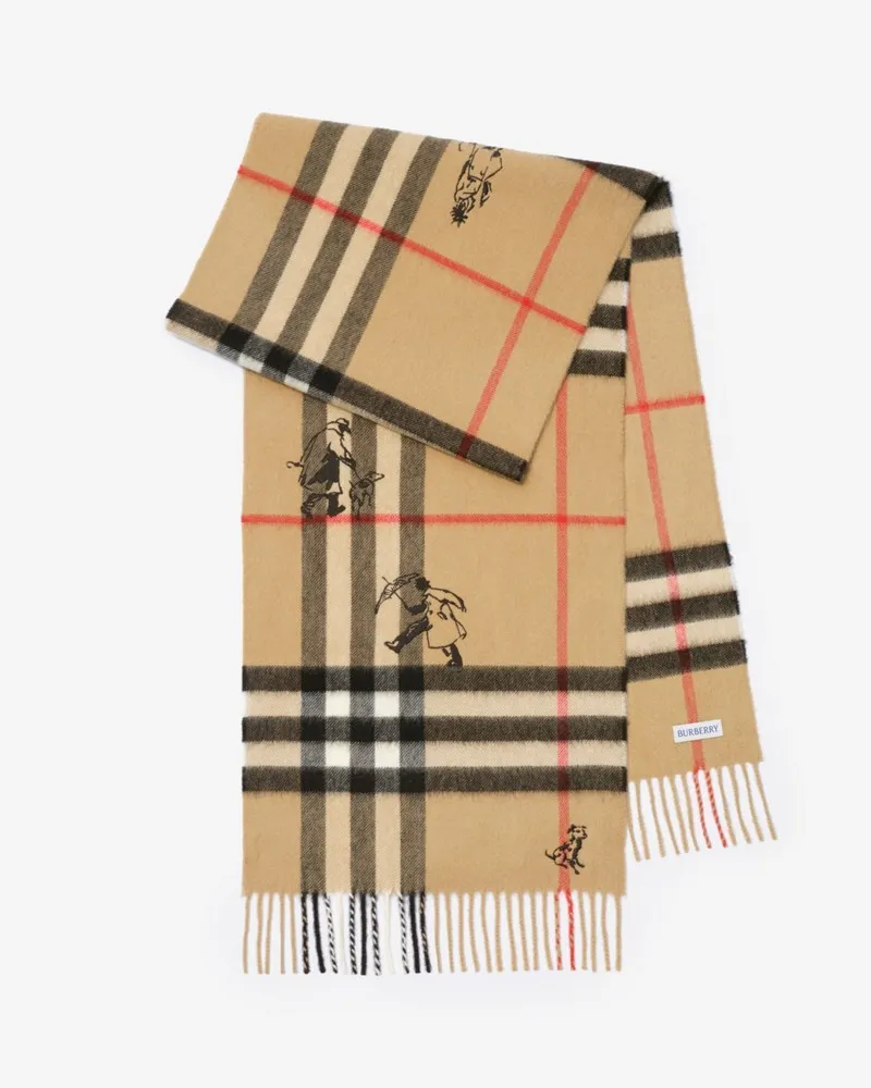 Burberry Kaschmirschal „Check Mates Archive
