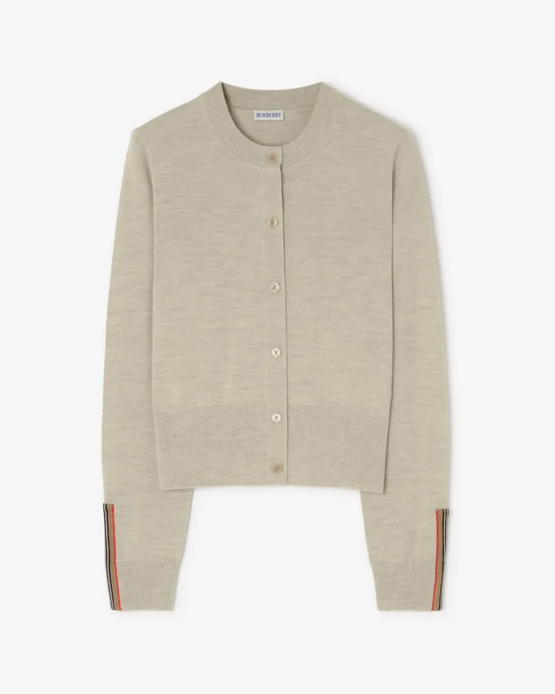 Burberry Wollcardigan , Size Sandbeige