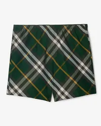 Burberry Schwimmshorts in Check Ivy