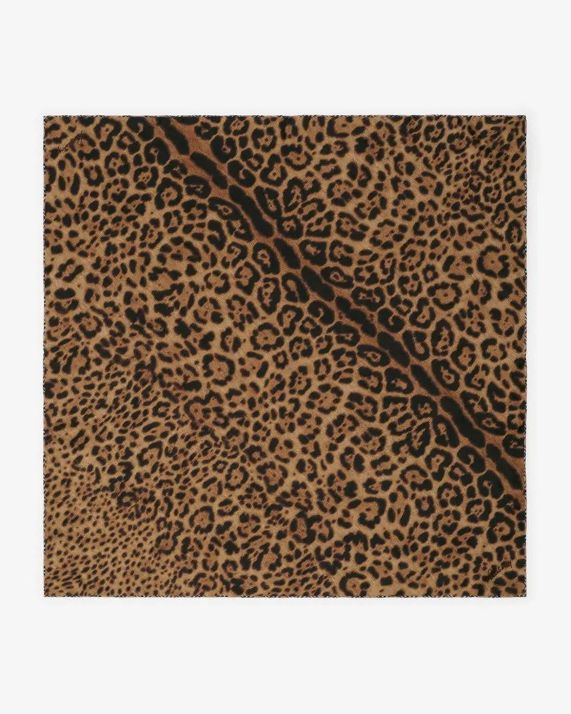 Burberry Seidenschal im Leopardenmuster Hazel