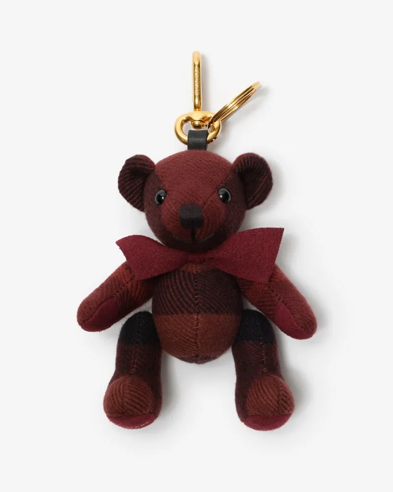 Burberry Thomas Teddybär-Anhänger Dark