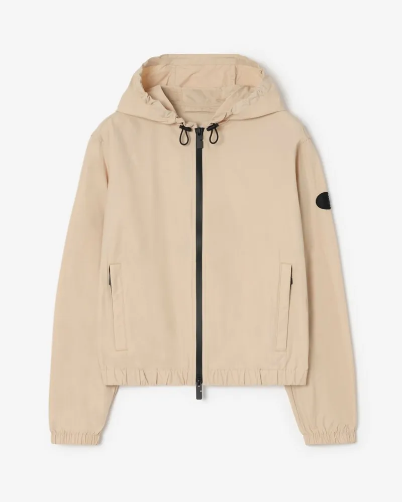 Burberry Nylon-Kapuzenjacke „Nelson“ , Size Helles