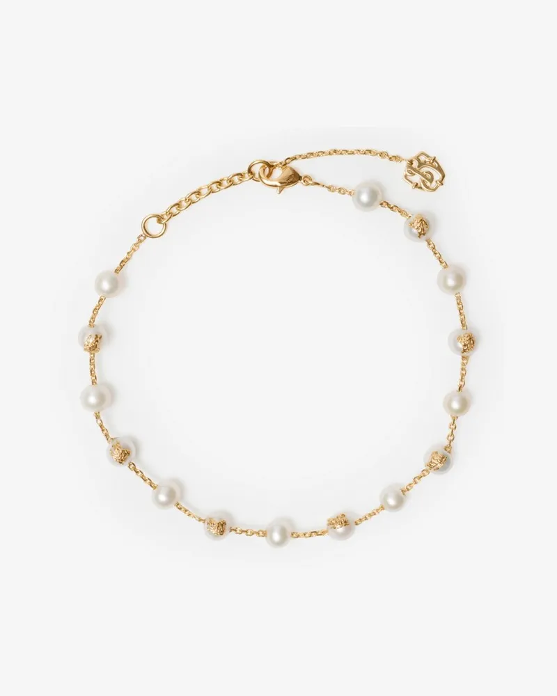 Burberry Armband „Pearl“ mit Knight Gold