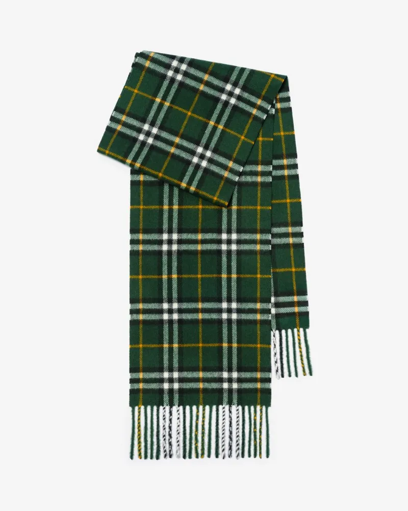 Burberry Kaschmirschal in Check , Size Dark
