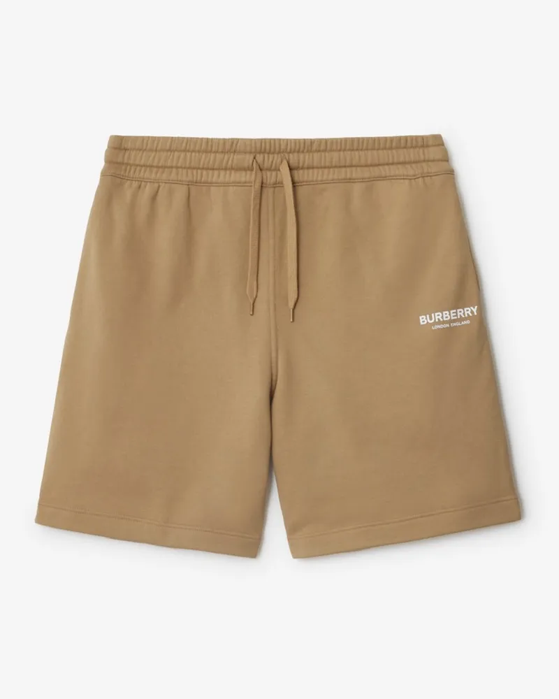 Burberry Baumwollshorts mit Logo , Size Vintage-beige