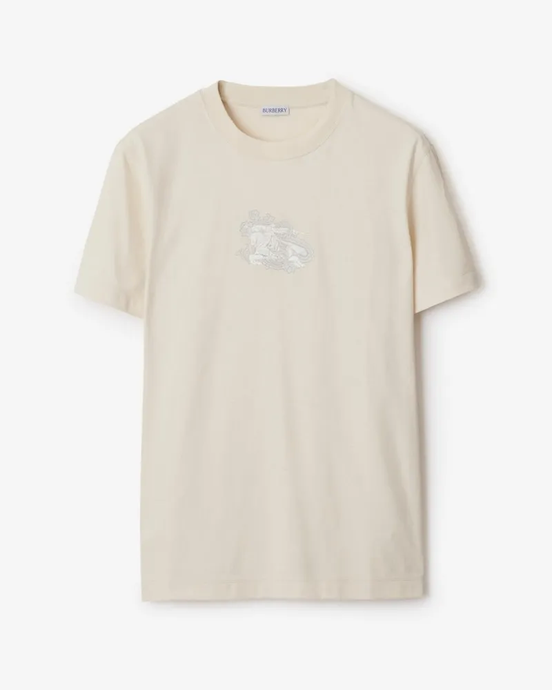 Burberry Baumwoll-T-Shirt mit Paisley-EKD-Motiv Tundra