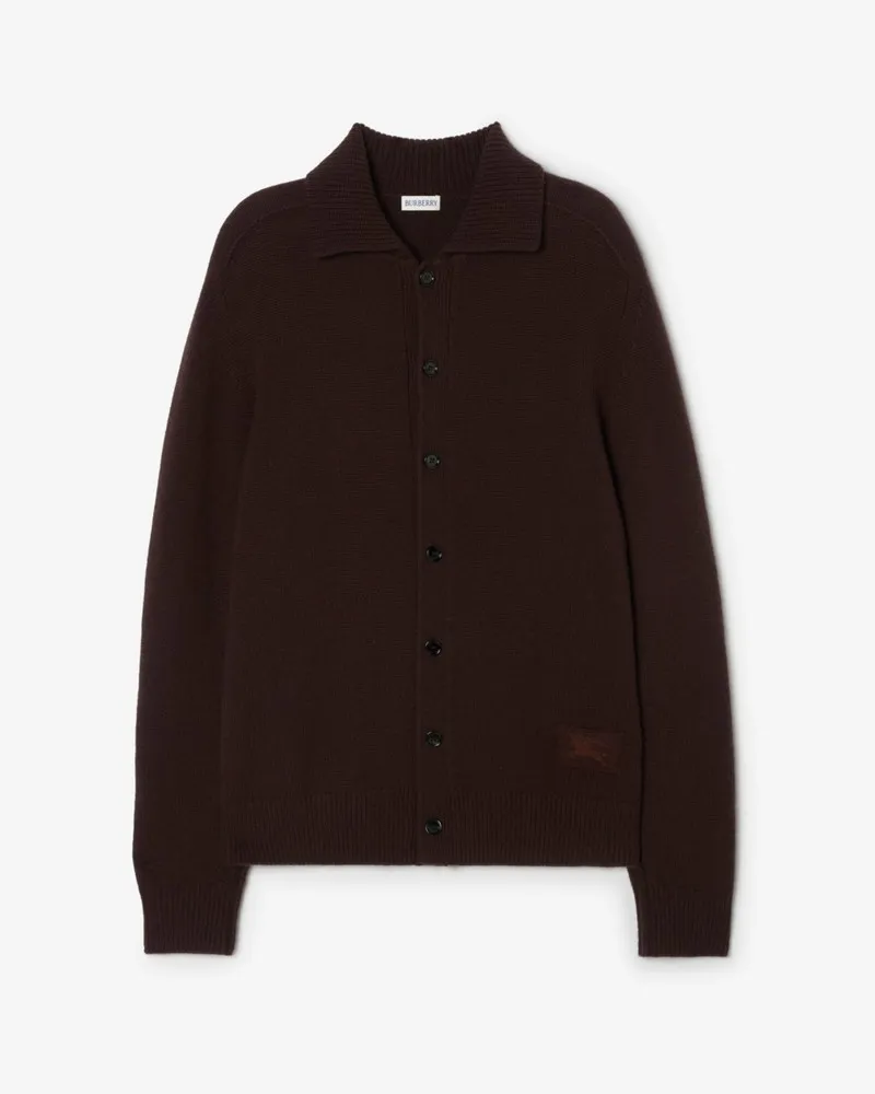 Burberry Kaschmir-Cardigan , Size Scorched-braun