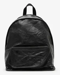 Burberry Großer Rucksack „Shield Schwarz