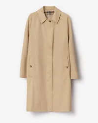 Burberry Mittellanger Heritage-Car Coat „Camden Honey